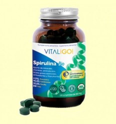 Spirulina Bio Vital Go - Herbora - 120 comprimits