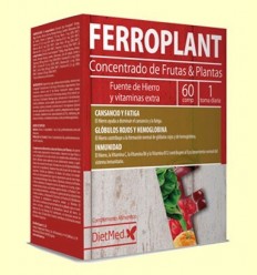 Ferroplant - Ferro i Vitamines - Dietmed - 60 comprimits