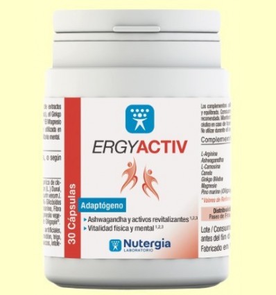 Ergyactiv - Nutergia - 30 càpsules