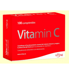 Vitamin C - Vitamina C, te verd i bioperina - Vitae - 100 comprimits