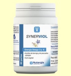 Synerviol - Omega 6 i Omega 3 - Nutergia - 60 perles