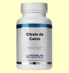 Citrat de Calci 250 mg - Laboratorios Douglas - 100 comprimits