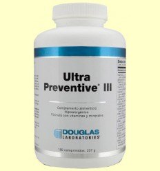 Ultra Preventive III - Laboratorios Douglas - 180 comprimits