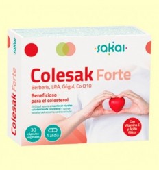 Colesak Forte - Colesterol - Sakai - 30 càpsules