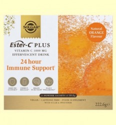 Ester C Plus 1000 mg Efervescent - Vitamina C - Solgar - 21 sobres