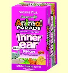 Animal Parade Inner Ear - Natures Plus - 90 comprimits