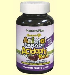 Animal Parade Acidophikidz - Natures Plus - 90 comprimits