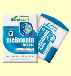 Melatonin Travel - MGdose Soria Natural - 90 comprimits