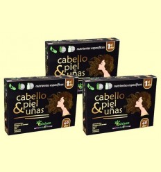 Cabell Pell i Ungles - Pinisan - Pack 3 x 40 càpsules