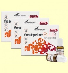 Fostprint Plus - Soria Natural - Pack 3 x 20 vials