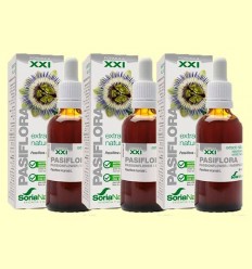Pasiflora Fórmula XXI - Extracte Natural - Soria Natural - Pack 3 x 50 ml