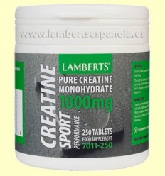 Creatina 1000 mg - Lamberts - 250 rajoles