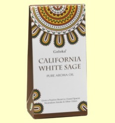 Oli Aromàtic Califòrnia White Sage - Salvia Blanca - Goloka - 10 ml