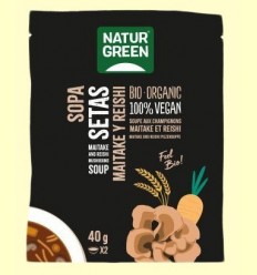 Sopa de Bolets, Maiteke i Reishi Bio - NaturGreen - 40 grams