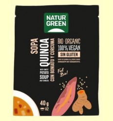Sopa de Quinoa amb Moniato i Cúrcuma Bio - NaturGreen - 40 grams