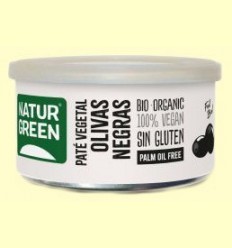 Paté Olives Negres Bio - NaturGreen - 125 grams