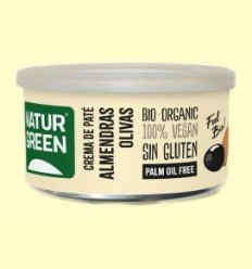 Paté d'Ametlla i Olives Bio - NaturGreen - 130 grams
