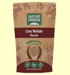 Llavors de Lino Marrón Molido Bio - NaturGreen - 225 grams