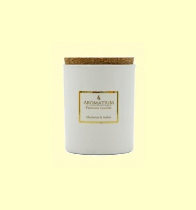 Espelma Perfumada Mandarina i Ambar - Aromalia - 1 unitat