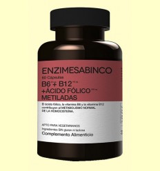 Vitamines B6 , B12, i Àcid Fòlic - Enzime Sabinco - 60 càpsules