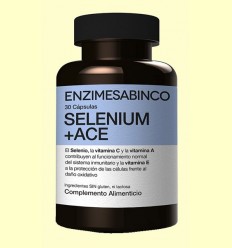 Selenium i ACE - Antioxidant - Enzime Sabinco - 30 comprimits