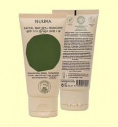 Crema solar facial color SPF50 - Nuura - 50 ml