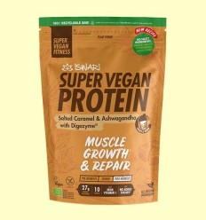Super Vegan Protein Caramel salat i Ashwagandha - Iswari - 400 grams