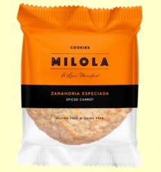 Cookie Pastanaga Especiada - Milola - 1 unitat