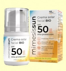 Crema solar facial Bio SPF 50 - Herbora - 50 ml