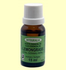 Oli Essencial de Lemongrass Bio - Integralia - 15 ml
