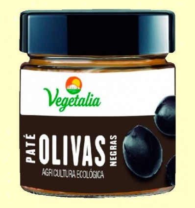 Paté d'Olives Negres Bio - Vegetalia - 180 grams