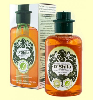 Xampú Protector Proteic de Taronja - Cabells febles - D'Shila - 300 ml