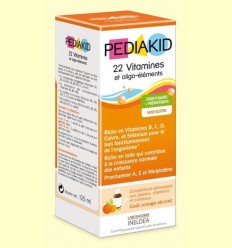 22 Vitamines i Oligo-elements - Pediakid - 125 ml