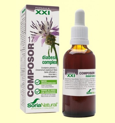 Compossor 17 Diabesil Complex S XXI - Soria Natural - 50 ml