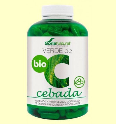 Verd de Cebada Bio - Soria Natural - 240 càpsules