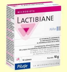 Lactibiane Nen - Ceps micobiòtics i vitamina D - PiLeJe - 10 sobres