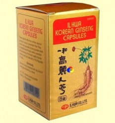 Ginseng Coreà IL HWA - Tongil - 100 càpsules (envàs de vidre)