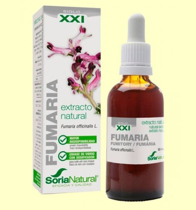 Fumària Extracte S XXI - Extracte natural - Soria Natural - 50 ml