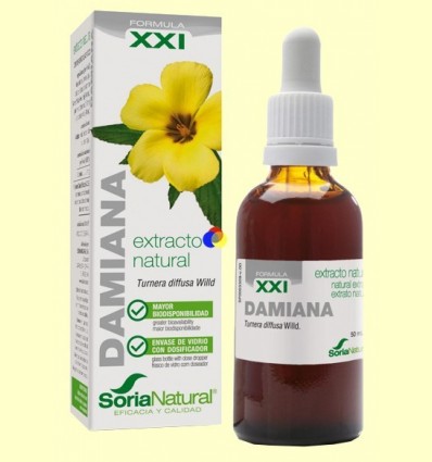 Damiana Extracte S XXI - Soria Natural - 50 ml