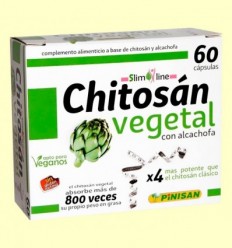 Chitosán Vegetal amb Carxofa - Pinisan - 60 càpsules