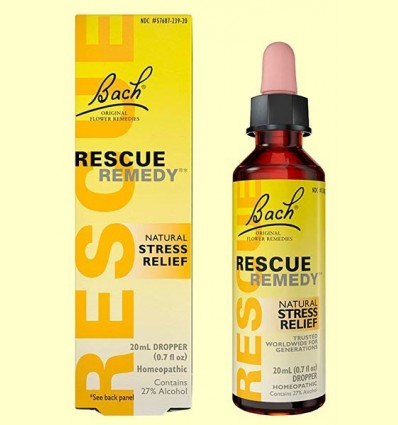 Rescue Remedy Gotes - Bach - 20 ml