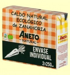 Brou Natural de Pastanaga Ressò - Aneto - 2 unitats x 250 ml