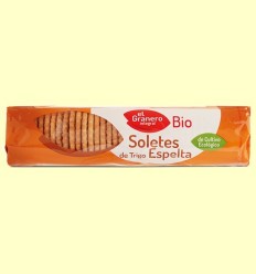Galetes Solets de Blat Espelta Bio - El Granero - 275 grams