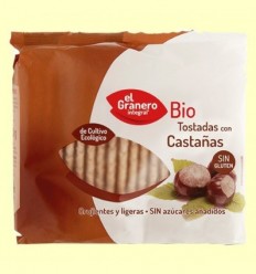 Torrades de Castanya sense Gluten Bio - El Granero - 90 grams
