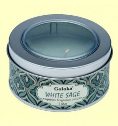 Espelma Aromàtica Salvia Blanca - Goloka - 1 unitat