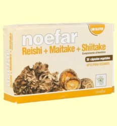 Reishi - Maitake - Shiitake - Noefar - 30 càpsules