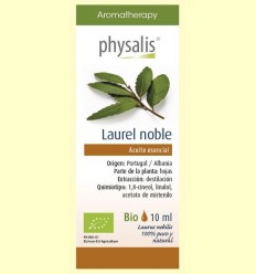 Oli Essencial Llorer Noble Bio - Physalis - 10 ml