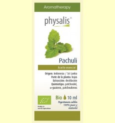 Oli Essencial Pachuli Bio - Physalis - 10 ml