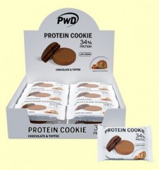 Protein Cookie Toffee - PWD - 18 unitats