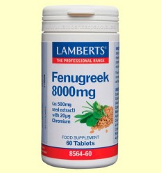 Fenogrec 8.000 mg - Lamberts - 60 càpsules